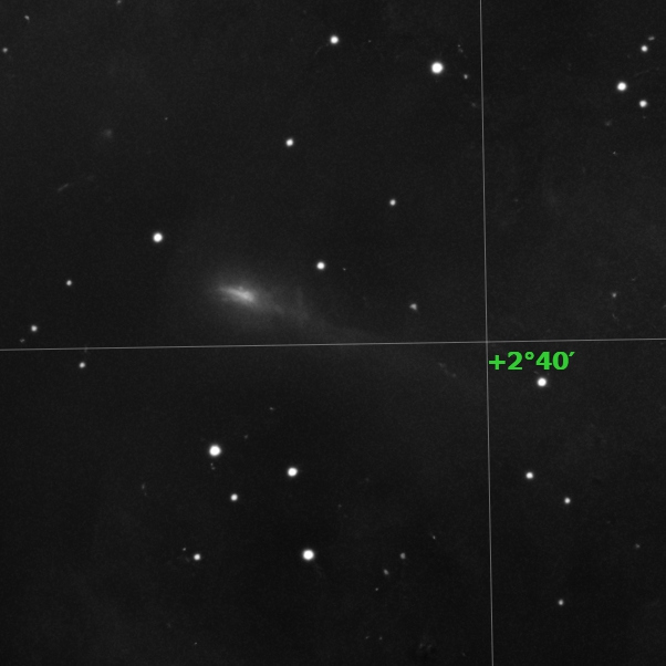 Comet 220P/McNaught viewed from my backyard with a Vespera Pro 2 Telescope. Exposure time 1310 sec (132 composite images). 