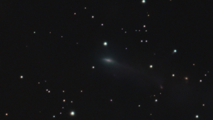 Comet 220P/McNaught viewed from my backyard with a Vespera 3 Telescope. Frames: 0189; Total exposure time: 1880 sec.