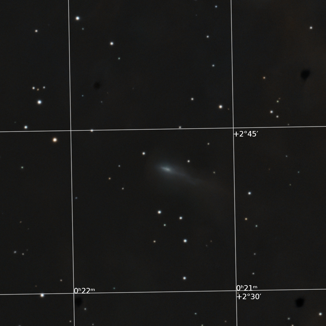Comet 220P/McNaught viewed from my backyard with a Vespera Pro 2 Telescope. Frames: 0132; total exposure time: 1310 sec.