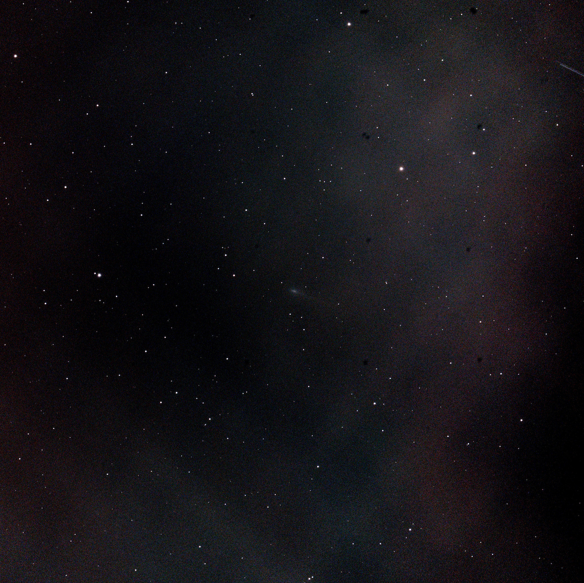 Comet 220P/McNaught viewed from my backyard with a Vespera Pro 2 Telescope. Frames: 0132; total exposure time: 1310 sec.